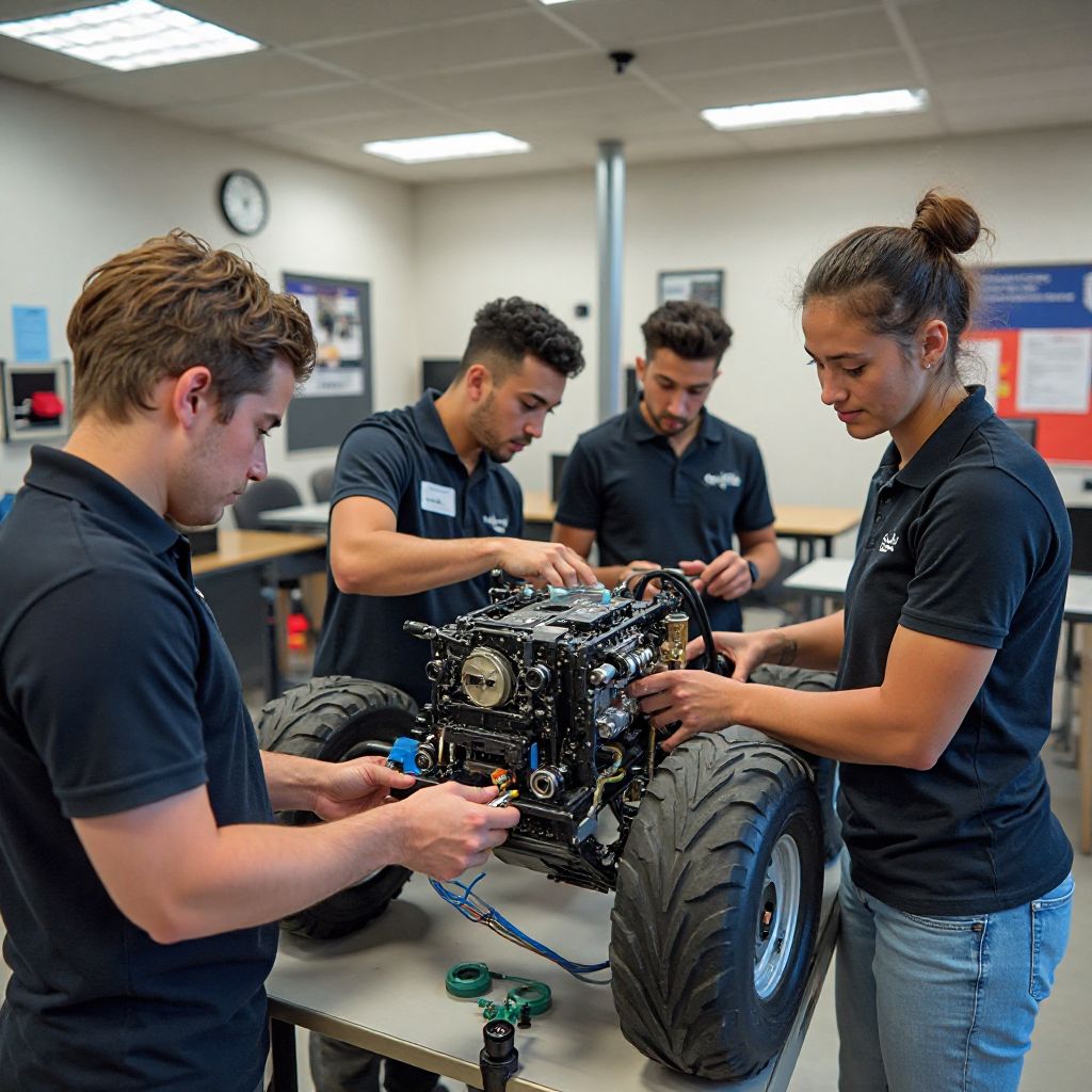 Taller educativo con estudiantes de secundaria